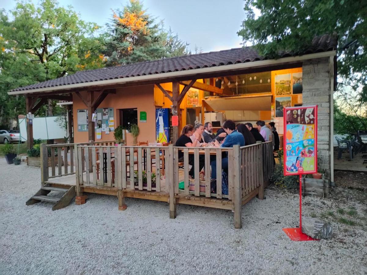 Camping Le Bel Air Mobil Home Le Cornouiller 4 Personnes Limogne-en-Quercy Zewnętrze zdjęcie
